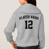 Nom, nom et numéro de l'équipe de basket-ball pers (Dos)