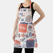 Nom Nom Kitchen All-Over Print Schort (Insitu)