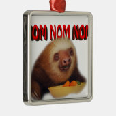 nom nom nom metalen ornament (Rechts)