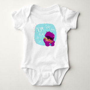 Nom Nom Nom Nom! Monster-Baby-bodysuit Romper