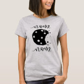 Nom Nom ! T-shirt mordu de biscuit (Devant)