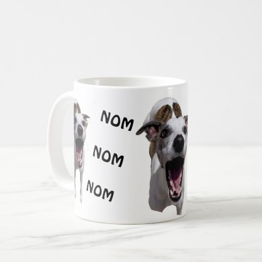 NOM NOM Whippet Mug (Devant gauche)