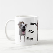 NOM NOM Whippet Mug (Gauche)