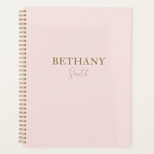 Nom or rose pâle (Devant)