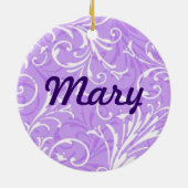 Nom ornemental pourpre Ornement (Dos)