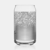 Nom Pailleté Argent Glamour (Gauche)