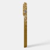 Nom Pailleté Or Glamour (Côté gauche)