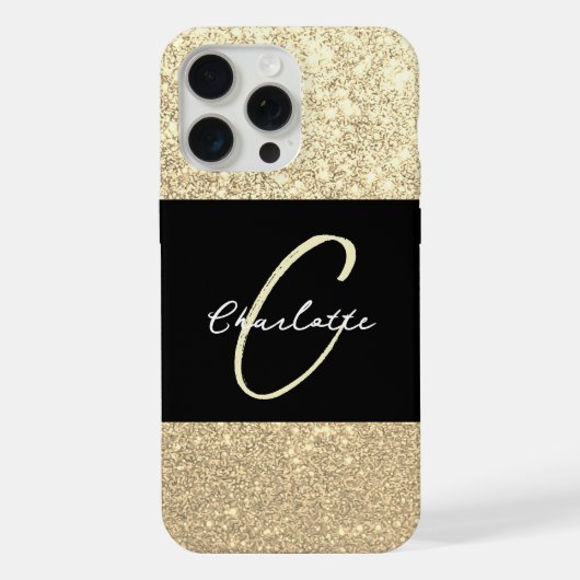 Nom Paillettes Or Luxe Brillance (Verso)