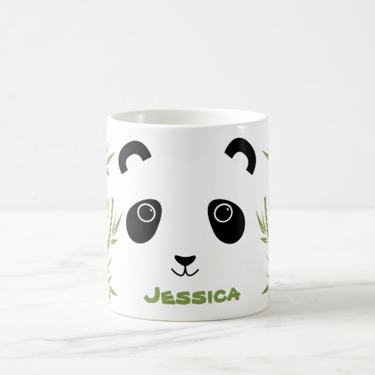 Nom Panda Bear Café Mug (Centre)