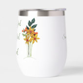 Nom, Papier d'automne Fleurs blanches 11oz (Gauche)