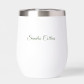 Nom, Papier d'automne Fleurs blanches 11oz (Arrière)