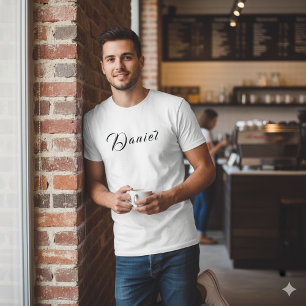 Nom personnalisable T-shirt Homme Daniel
