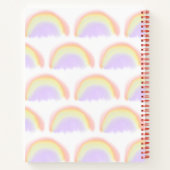 Nom personnalisation coloré motif carnet de croqui (Dos)