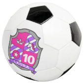 Nom personnalisé 10e anniversaire filles balle de  (3/4)