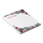 Nom personnalisé | À Partir Du Bureau Du Bloc-Note (Incliné)