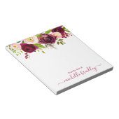 Nom personnalisé | À Partir Du Bureau Du Bloc-Note (Incliné)