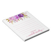 Nom personnalisé | À Partir Du Bureau Du Bloc-Note (Incliné)