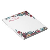 Nom personnalisé | À Partir Du Bureau Du Bloc-Note (Incliné)