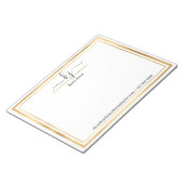 Nom personnalisé | À Partir Du Bureau Du Bloc-Note (Incliné)