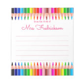 Nom personnalisé | À Partir Du Bureau Du Bloc-Note (Devant)