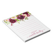 Nom personnalisé | À Partir Du Bureau Du Bloc-Note (Incliné)