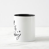 Nom personnalisé Âge Anniversaire Mug - 11/15oz Ca (Centre)