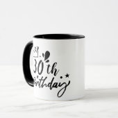 Nom personnalisé Âge Anniversaire Mug - 11/15oz Ca (Devant gauche)