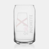 Nom personnalisé Alabama Drapeau et Fleur d'État C (Verso)