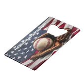 Nom personnalisé American Baseball (Devant Angle)