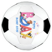 Nom personnalisé Anniversaire Ball Ball Bear Party (Tourné)