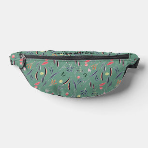 Nom personnalisé Aquarelle Imprimer Floral