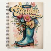 Nom personnalisé Aquarelle Jardin Floral (Devant)