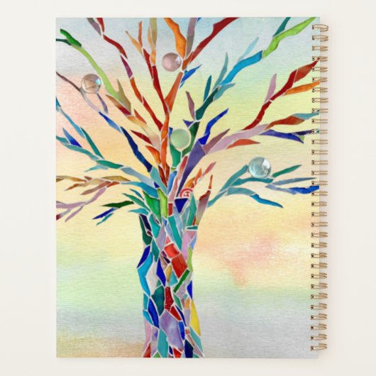 Nom personnalisé Arborescence arc-en-ciel (Dos)