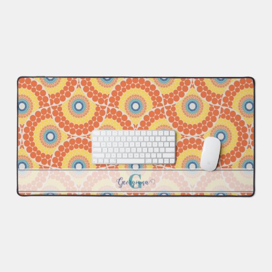 Nom personnalisé Art Déco Eégéen Radiant d'été Man (Clavier et souris)