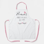 Nom personnalisé Baking est à la fois un tablier s (Recto)