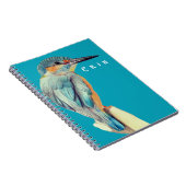 Nom personnalisé Beau Carnet d'oiseaux (Côté Droit)