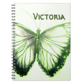 Nom personnalisé Beau Carnet papillon (Devant)
