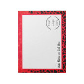 Nom personnalisé - Bloc-notes du logo (Tourné)