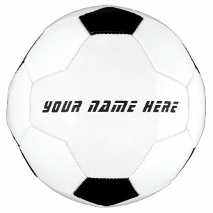 Nom personnalisé Boule de football personnalisée p