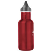 Nom personnalisé Bouteille d'eau pour maman Élégan (Gauche)