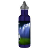 Nom personnalisé Bouteilles d'eau du Soccer Stadiu (Droite)