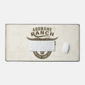 NOM personnalisé Bull Steer Skull Western Ranch (Clavier et souris)