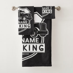 NOM personnalisé Camions Big Rig Semi Trucker