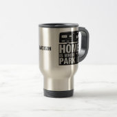 Nom personnalisé Camper Van tasses (Devant droit)