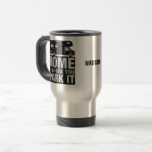 Nom personnalisé Camper Van tasses (Devant gauche)