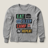 Nom personnalisé Camping (Motif recto)