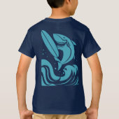 Nom personnalisé Chemises et vestes de surfeur (Dos)