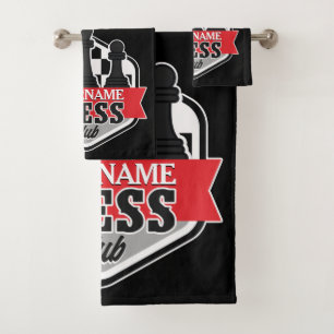 Nom personnalisé Chess Player Club Checkmate