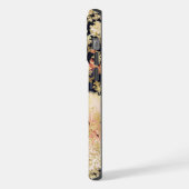 Nom personnalisé chic avec paillettes florales pêc (Côté gauche)