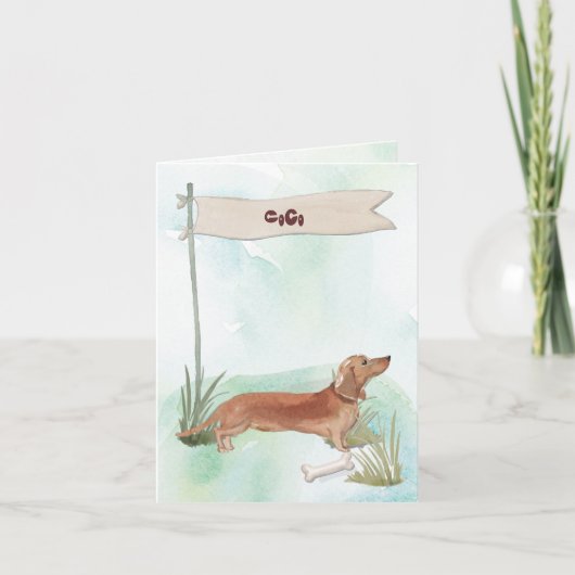 Nom personnalisé Chocolat Lab Animal de compagnie  (Devant)